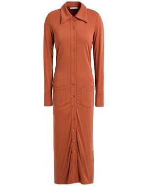 Equipment Midi Dress - Red