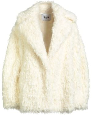 MSGM Shearling & Teddy - Natural