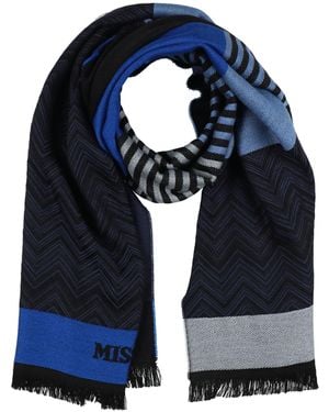 Missoni Midnight Scarf Wool - Blue