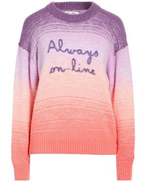 MC2 Saint Barth Apricot Sweater Acrylic, Mohair Wool, Polyamide - Pink