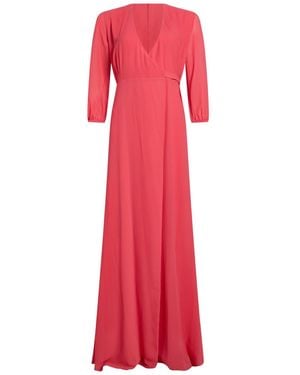 Patrizia Pepe Maxi Dress Polyester - Red