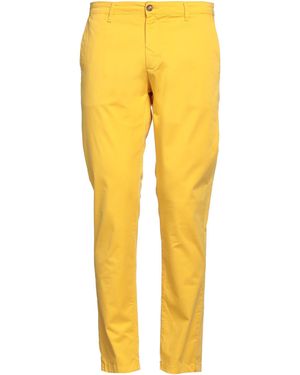 Stilosophy Pants Cotton, Elastane - Yellow