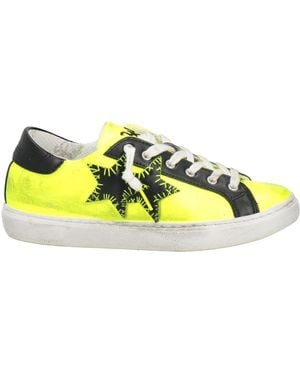 2Star Sneakers Synthetic Material - Yellow
