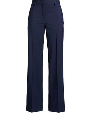 MSGM Midnight Pants Virgin Wool, Elastane - Blue