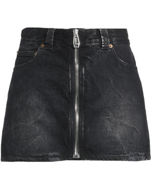 Haikure Denim Skirt Cotton - Black