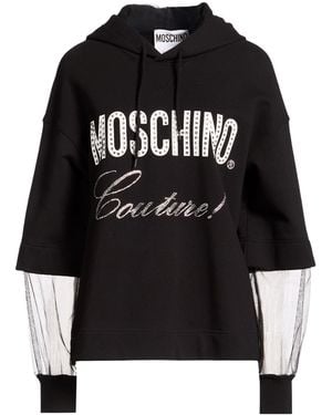 Moschino Sweatshirt Cotton - Black