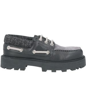Givenchy Lace-Up Shoes Calfskin, Textile Fibers - Gray