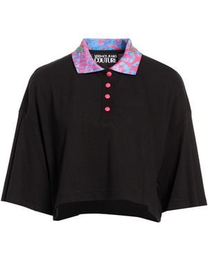 Versace Jeans Couture Polo Shirt Cotton - Black
