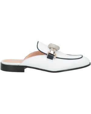 Pollini Mules & Clogs - White