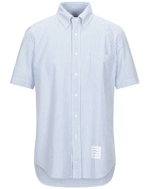Thom Browne Shirt Cotton - Blue