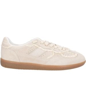 Alohas Trainers Leather, Textile Fibres - White