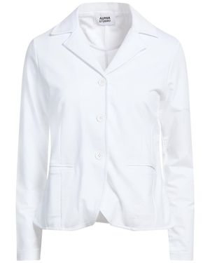 Alpha Studio Blazers - White