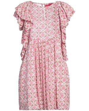 Place du Soleil Mini Dress Viscose, Cotton - Pink