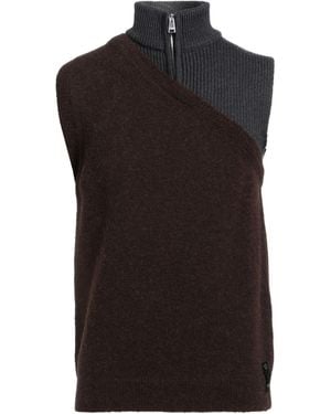 Fendi Turtleneck Wool, Alpaca Wool, Polyamide, Elastane - Black