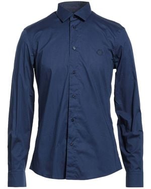 Trussardi Shirt Cotton, Elastane - Blue
