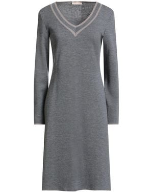 Purotatto Midi Dress Merino Wool - Grey