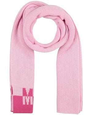 Moschino Scarf Viscose, Polyamide, Wool, Cashmere - Pink
