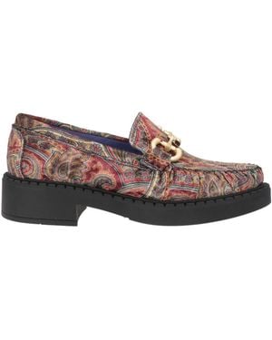 Piumi Marigold Loafers Textile Fibers - Brown