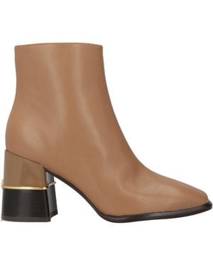 Tory Burch Light Ankle Boots Leather - Brown