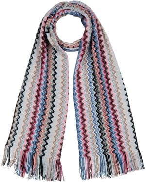 Missoni Sky Scarf Wool, Acrylic - Blue