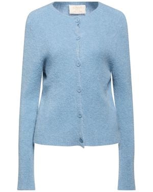 Kaos Cardigan Acrylic, Polyamide, Wool, Mohair Wool, Elastane - Blue