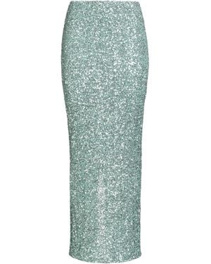 Soallure Maxi Skirt Polyester, Eco Polyester - Green