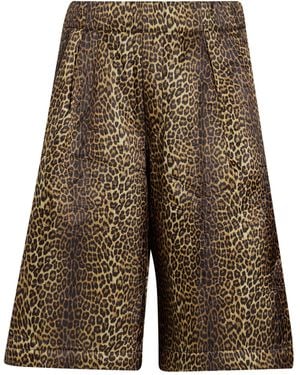 Dries Van Noten Light Shorts & Bermuda Shorts Polyester - Green