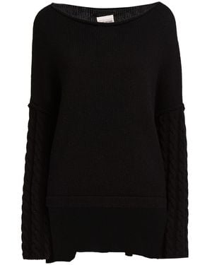 Semicouture Sweater Wool, Polyamide - Black