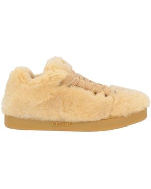 Celine Sneakers Shearling - Natural