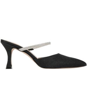GIO PALMA Mules & Clogs Textile Fibers - Black