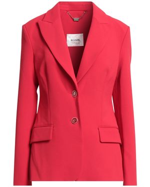 Blugirl Blumarine Blazer Polyester, Elastane - Red