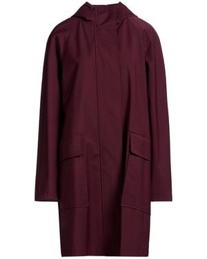 Eleventy Overcoat & Trench Coat - Purple