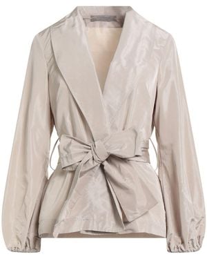 D.exterior Light Jacket Polyester - Natural