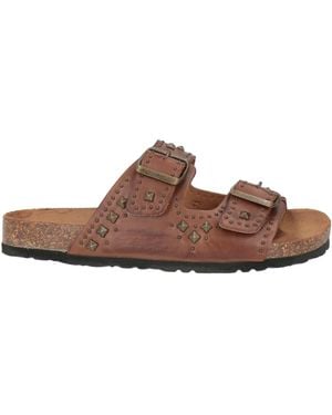 Ovyè Sandals Calfskin - Brown