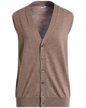 SEVENTY VENEZIA Cardigan Wool - Brown