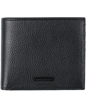 Emporio Armani Wallet Cow Leather - Black
