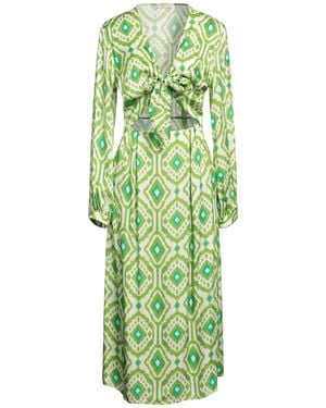 HANAMI D'OR Vestido largo - Verde
