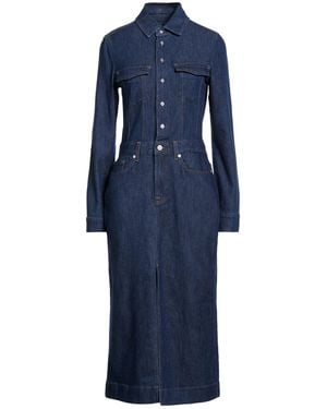 7 For All Mankind Midi Dress - Blue