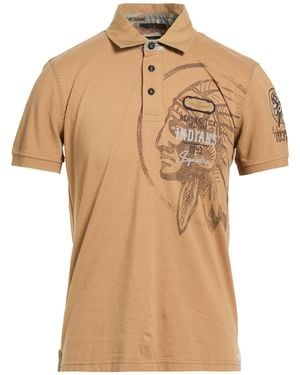 Aeronautica Militare Polo Shirt Cotton - Natural