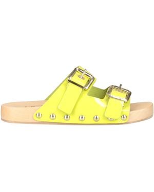 NCUB Mules & Clogs - Yellow