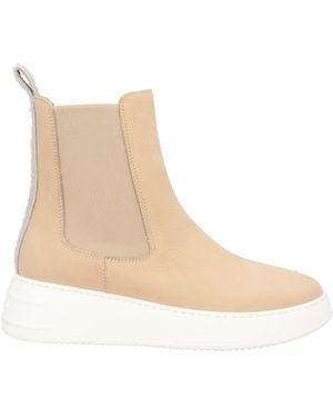 Stokton Ankle Boots - Natural