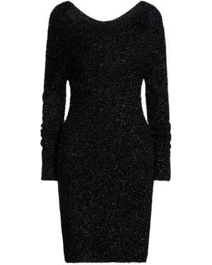 Suoli Mini Dress Viscose, Polyamide - Black