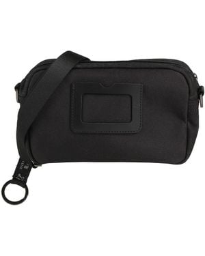 Dr. Martens Utility Crossbody Waxed Canvas -- Cross-Body Bag Cotton, Cow Leather - Black
