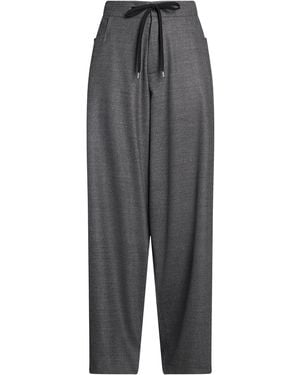 Jucca Charcoal Pants Virgin Wool, Elastane - Gray