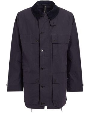 Mackintosh Overcoat & Trench Coat Cotton - Blue