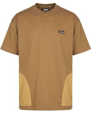 Wild Things Khaki T-Shirt Cotton, Nylon - Natural