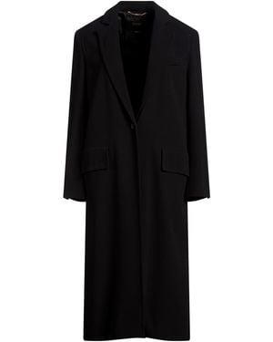 SEVENTY VENEZIA Overcoats & Trench Coats - Black