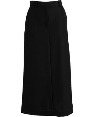 Dolce & Gabbana Maxi Skirt Polyester, Wool - Black