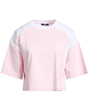Balmain T-Shirts - Pink