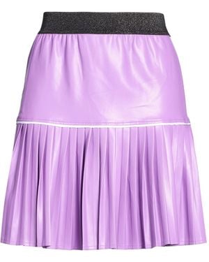 Liu Jo Mini Skirt Polyester - Purple